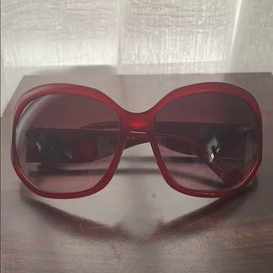 COACH Sunglasses Red and Pink